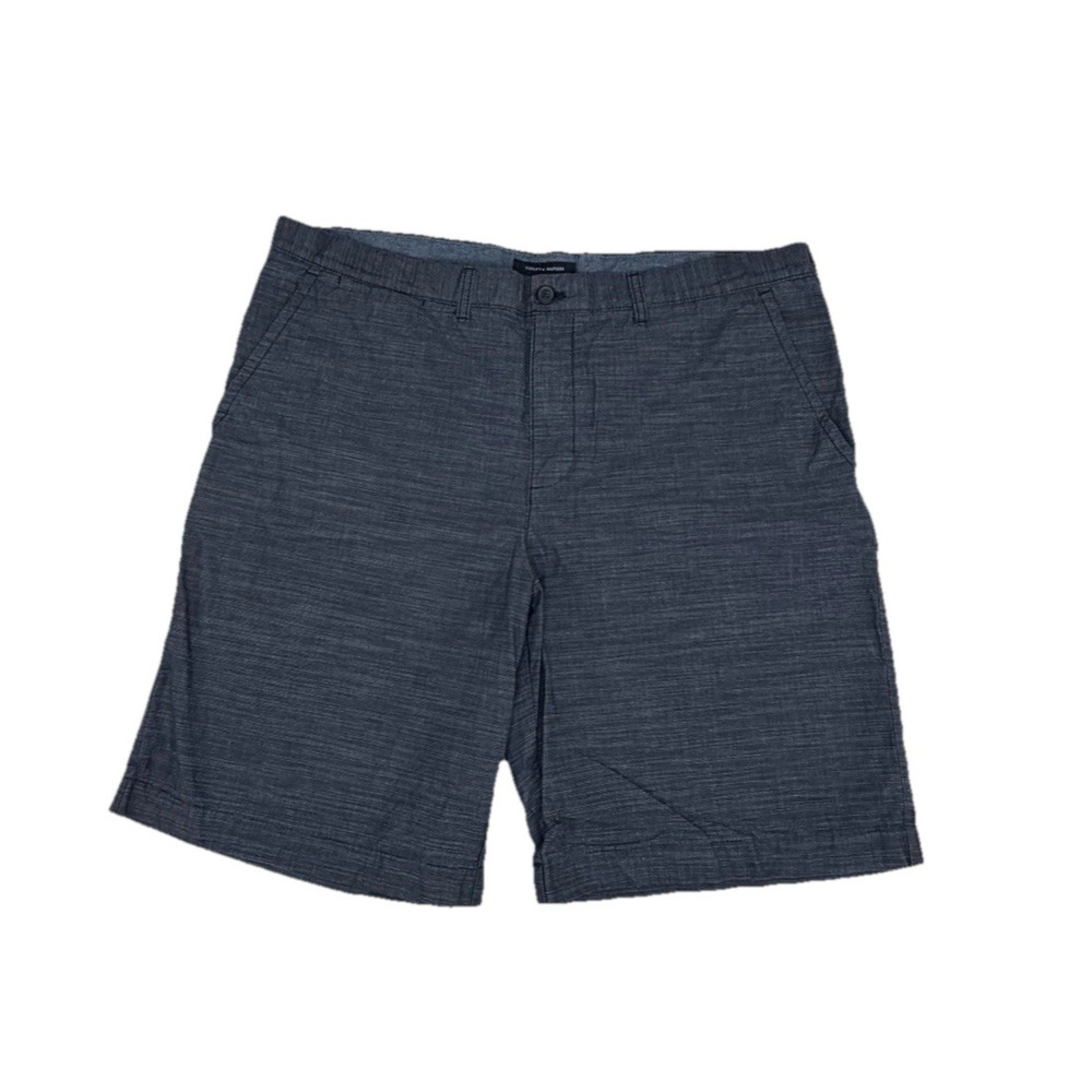 Tommy Hilfiger Men’s Chino‎ Shorts Sz 40 Navy Blue Casual Cotton